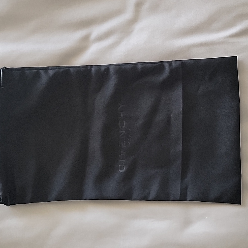 Givenchy Black Satin Pouch